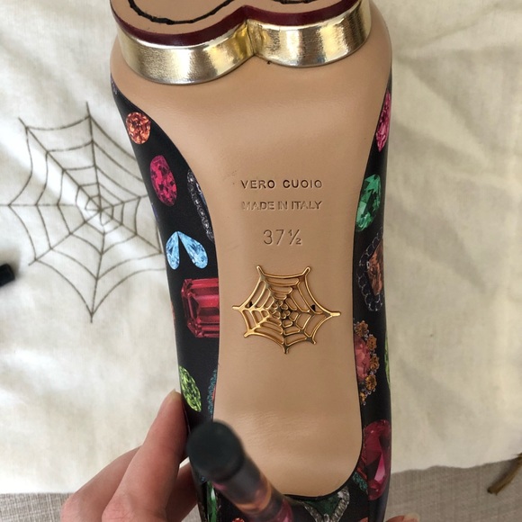 Brand new Charlotte Olympia heels size 7.5 - Picture 10 of 11